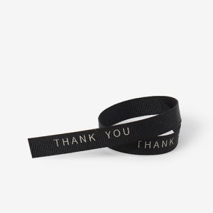 땡큐 블랙 골직리본