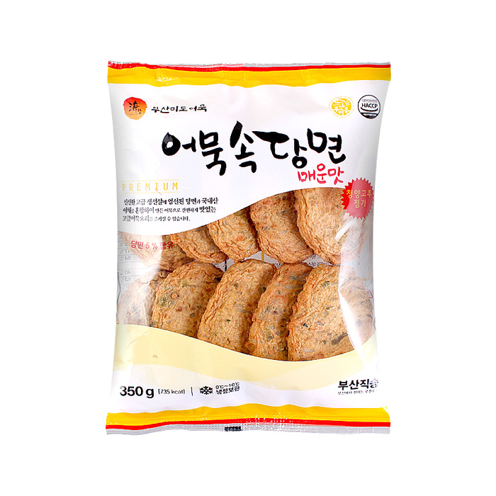 미도어묵 어묵 속 당면 매운맛 성분 분석