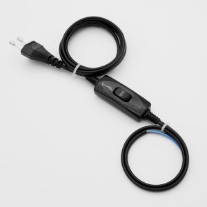 국내산 전원스위치 중간스위치 전선코드 국산 코드선 블랙 1.5M