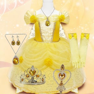 벨 프릴드레스 백설공주 엘사