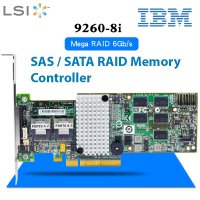 LSI Megaraid 9260-8i SATA / SAS Controller RAID + BAT1S1P battery