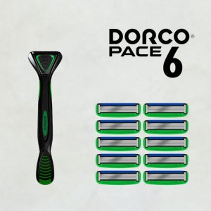 도루코 페이스6 면도기+면도날 10개입