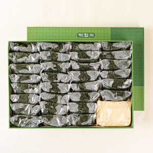 쑥떡 떡함지 쑥인절미 30개