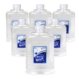 엘리트 가글 1.5L 6개입 1박스 대용량 업소용 천연성분 구강청정제