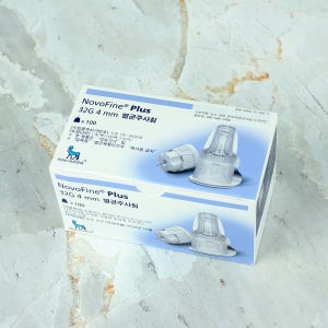 노보파인 플러스 멸균 펜니들 32G 4mm 인슐린 주사침 주사기 주사바늘 NovoFine