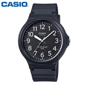 카시오 MW-240-1B / MW-240-7B 우레탄밴드 수능시계