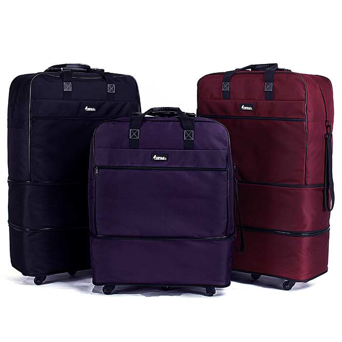 롤리키드 저소음 2 3 4 단 확장형 위탁 수화물 큰짐 유학 이민 가방