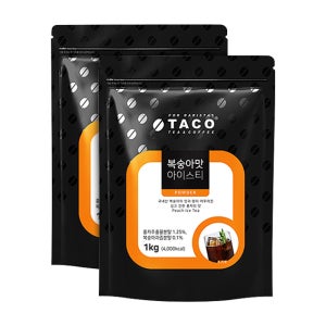 타코 복숭아 아이스티 1kg, 2개