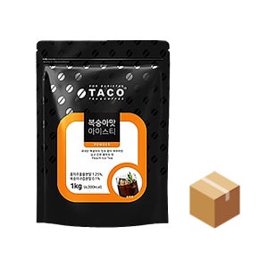 타코 복숭아 아이스티 1kg, 12개
