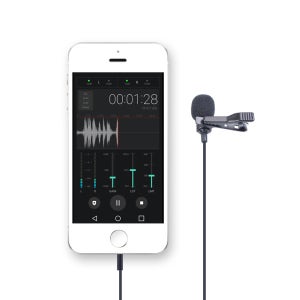 아리스노보 UMP 350 스마트폰 핀마이크 고감도 휴대용 녹음 방송용 마이크