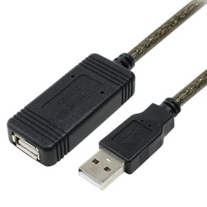 무전원 USB리피터 5M 컴퓨터 노트북 포트 길이 연장선 길이 거리 확장기 데이터 케이블