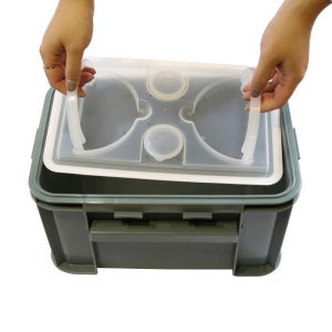 밀폐 누름독+누름판 11L 발효숙성용기 절임통 김치통