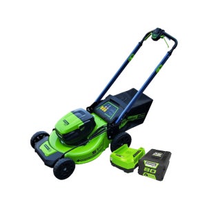 그린웍스 80V 신형 충전잔디깍기 5Ah 배터리 1팩 세트 2502273 충전제초기 2025년신형