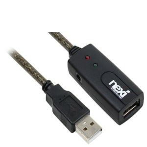 유 무전원 USB리피터 5M 컴퓨터 증폭케이블 PC 마우스 키보드 프린터 복합기 데이터 연장선