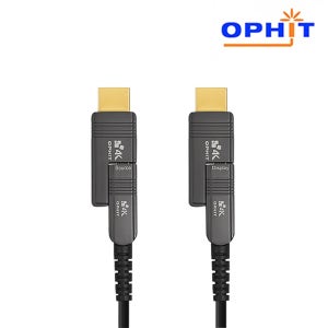 오피트 FTAH-070 하이브리드 광 HDMI 2.0 케이블 분리형 4K AOC 70M