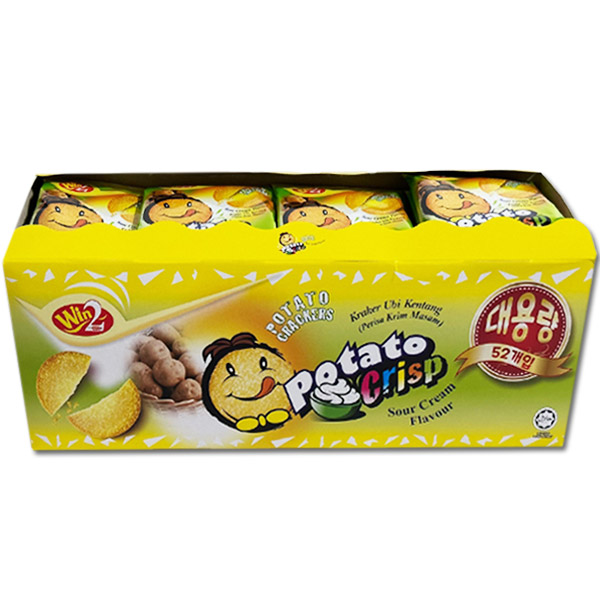 Potato Crisp Sour Cream Flavored Snack 780g (52 Count)