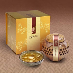 참자연 산꿀 자연송이 (도자기) 400g