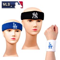 MLB 헤어밴드 아대 손목밴드 헤드밴드 스포츠보호대