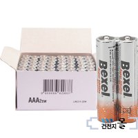 벡셀 알카라인 건전지 AAA 48알(24팩) 1.5V LR03 벌크