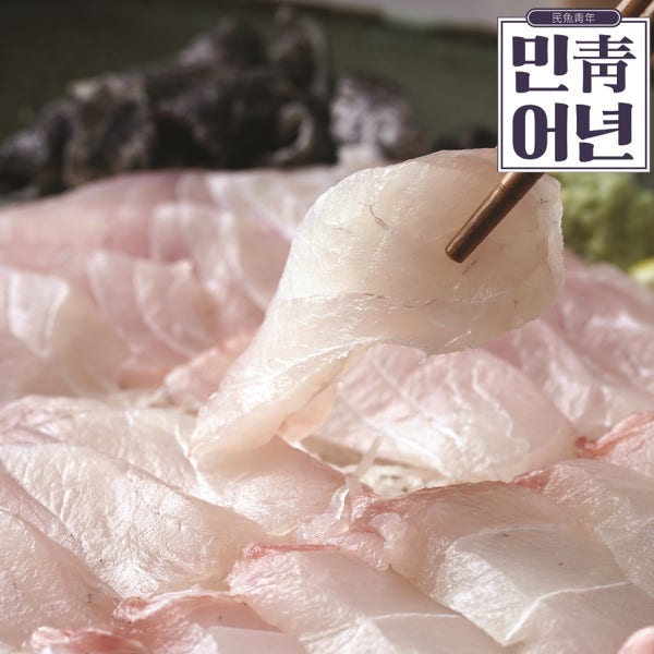 민어청년 복날음식 임자도민어 자연산 활 민어 회 필렛