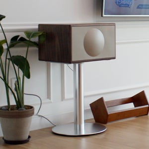 (전국설치) 제네바 스피커 L 월넛+스탠드 백화점동일상품 설치서비스