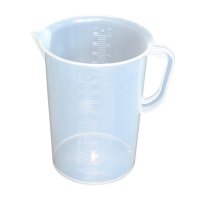 비커 플라스틱 손잡이 비이커 계량컵 용량측정 주입기 2리터 5리터 대용량 눈금컵