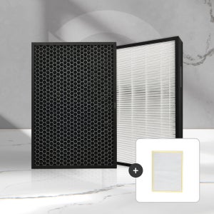 [호환] 위닉스 공기청정기 필터 제로플러스 탈취+헤파 세트 CAF-H0S6 AZPE500-HWK AZPS593-JWK AZPM503 환경필터