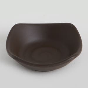 업소용 멜라민 옹기 정사각 반찬 그릇 앞접시 150