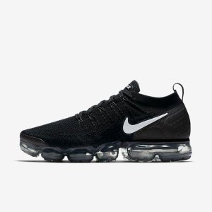 Men 나이키 에어 베이퍼백스 플라이니트 2 블랙 검회 Nike Air VaporMax Flyknit 2