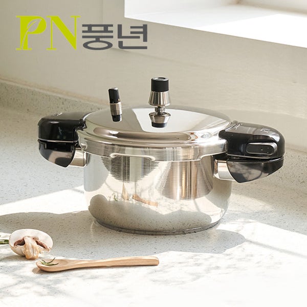 [패킹/주걱+1 행사]풍년압력밥솥 스테인레스 뉴비 엔나(IH) 인덕션 겸용 압력솥/ 4인용