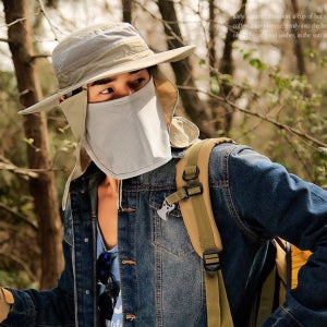 08사파리 남녀공용 남자 등산모자 햇빛가리개