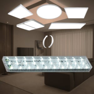 안정기가필요없는 LED모듈 21W 기판 일체형 리폼 조명 욕실 주방 방등 전등 거실등 교체