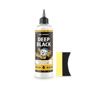 글로스브로 딥블랙 타이어 광택제 코팅제 왁스 드레싱제 젤타입 500ml 스펀지 세트