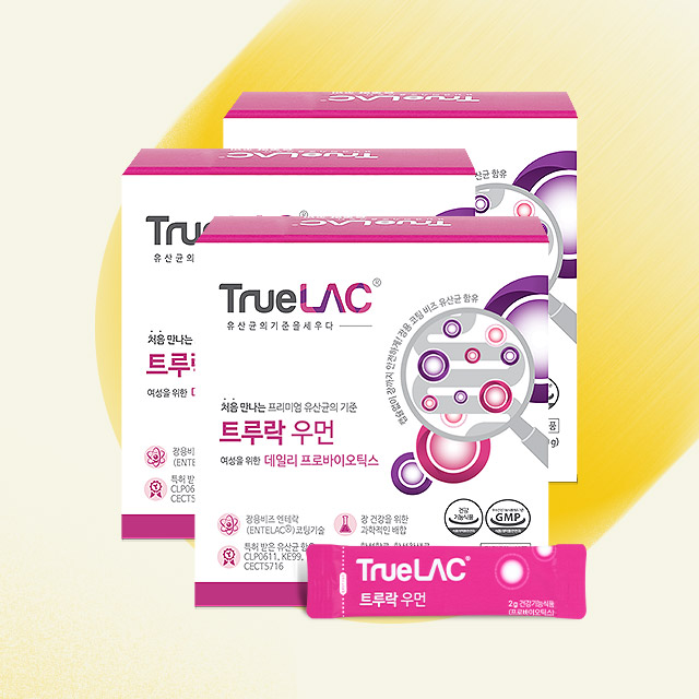 트루락 <b>우먼</b> <b>여성</b> 임산부 유산균 프로바이오틱스 30포, 3개
