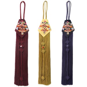 고급 노리개-자라중치 치마슴A 전통 한복 혼주 매듭 장신구