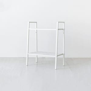 레이터 선반 600 넓은 2단 600x350x785mm, 2단, 화이트 9091.6802