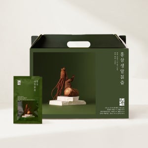 지강인 홍삼 생알칡즙 100ml 50포 철이네 국내산