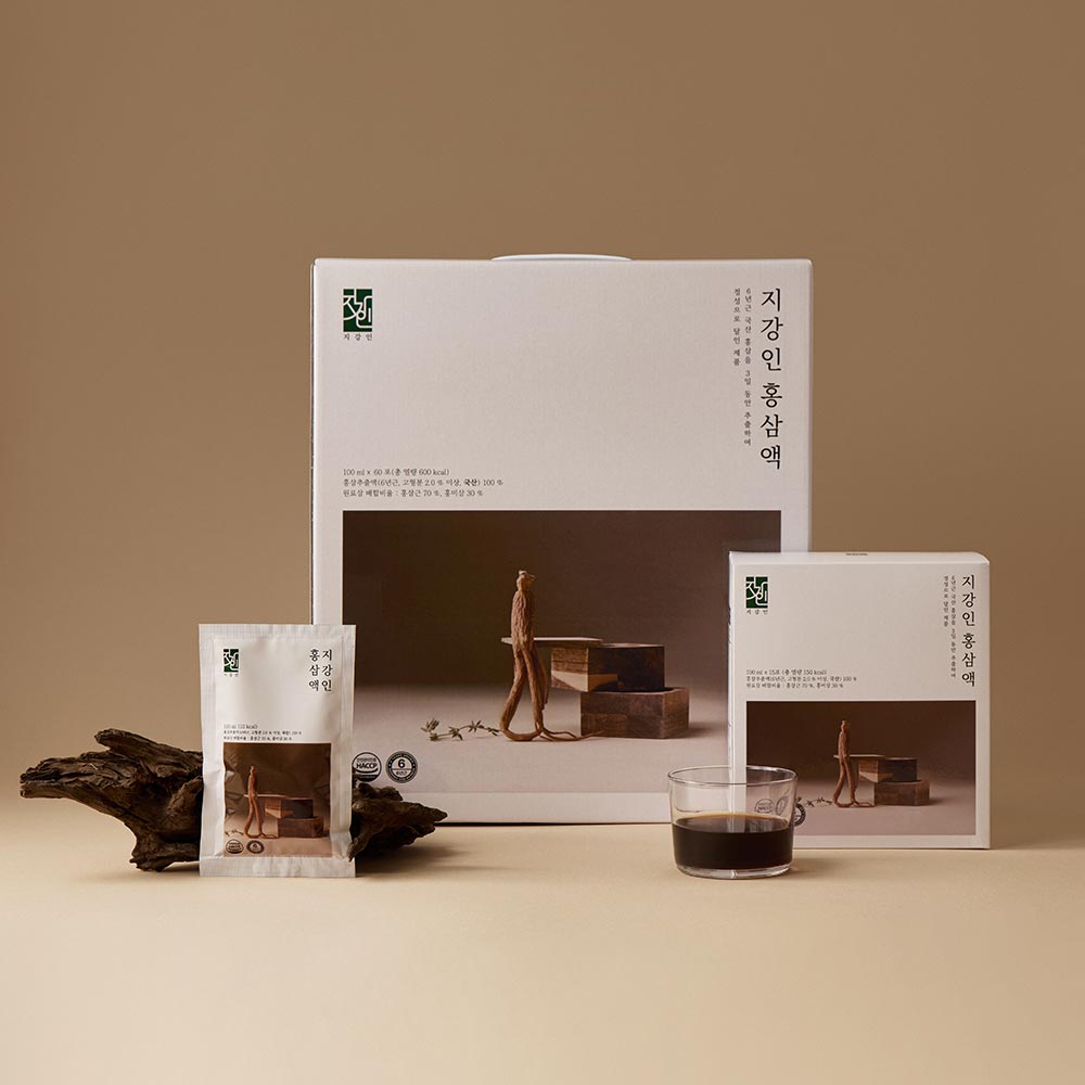 지강인 <b>홍삼</b>액 100ml 60포 <b>철이네</b><b>홍삼</b> 6년근 <b>홍삼</b> 달임액 즙