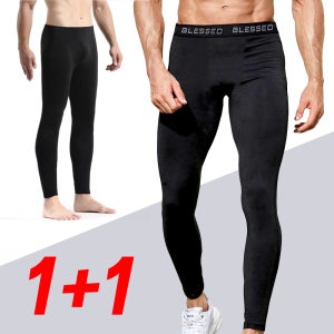 남자 기모 레깅스 스포츠 타이즈