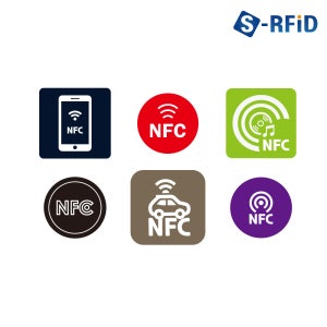 NFC 스티커 태그 스마트폰 Ntag213 커스텀 인쇄 주문제작 50장