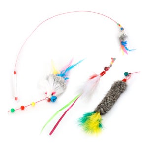 펫모닝 캣플레이 캣티클러 고양이 낚시대 장난감 3종