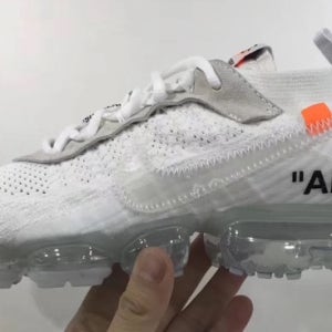 오프화이트 X 나이키 에어 베이퍼맥스 v2 화이트,Offwhite X Nike Air Vapormax v2 White 2018,AA3831-100