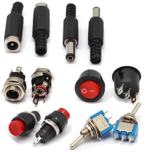 스위치 DC잭 플러그 전원잭 컴퓨터 토글 아답터잭