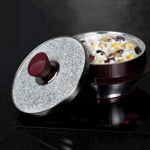 돌솥 냄비 뚝배기 가마솥 무쇠솥 밥솥 IH인덕션 곱돌솥 키친아트 3인용 파손방지