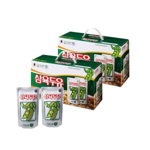 삼육두유 파우치 190ml x 80팩/고소하고 맛있는 두유/부모님선물