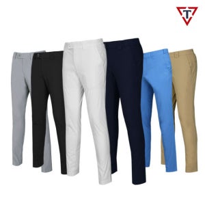 기장맞춤 당일츨고 봄 여름 골프바지 남자 골프팬츠 하이업 화이트