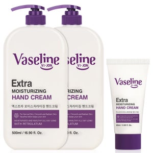 바세린 핸드크림 대용량 500ml 2개+60ml 1개 향좋은 고보습 퍼퓸 남자여자 보습제