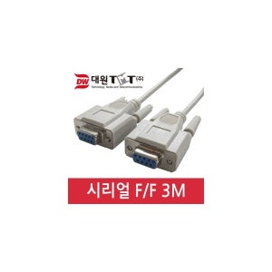 CM 시리얼 크로스 9핀 F/F 케이블 3M/DW-9FF-3M