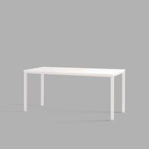 두닷 콰트로책상 학생 사무용 원룸 다용도 일자형 책상 1600x800mm, 에어화이트+에어화이트