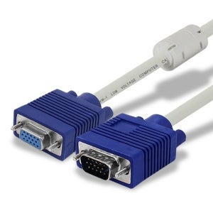 케이블메이트 RGB 3＋4 고급형 MF 연장 케이블 1.5m, 1개